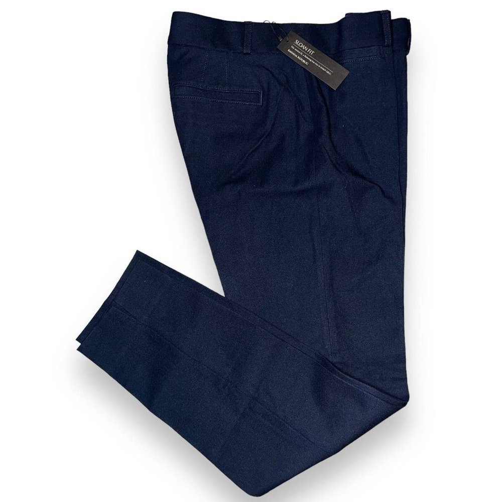Banana Republic 4 Sloan Dark Blue  WomansSlim Ankle Pants size 4 NWT Msrp 89.50